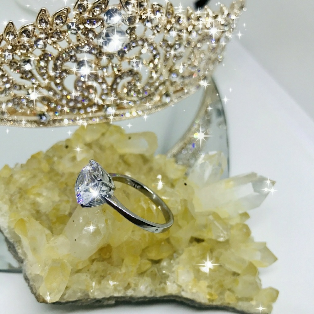 💍4.5CT! ROUND BRILLIANT DIAM.(Lab) RING💍6,7 - Picture 3 of 8